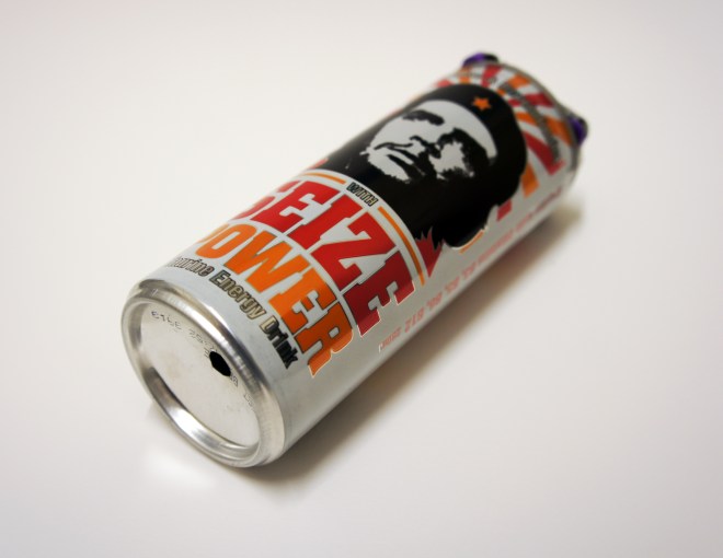 2013 Digital video, digital media player, mirrors, aluminium can